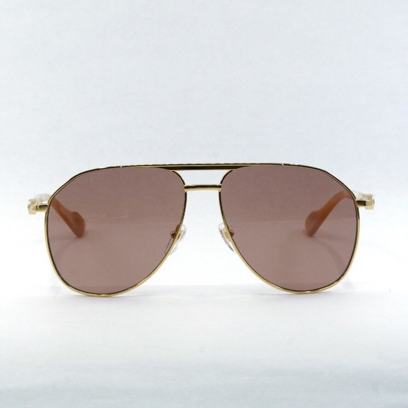 NWT GUCCI GG1220S - 003 AVIATOR SUNGLASSES - Picture 2 of 5